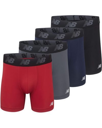 New Balance Performance 5" No Fly Boxer Briefs - Blue