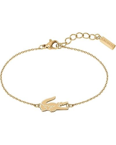 Lacoste Bracelet en Chaîne pour Collection CROCODILE - 2040048 - Métallisé