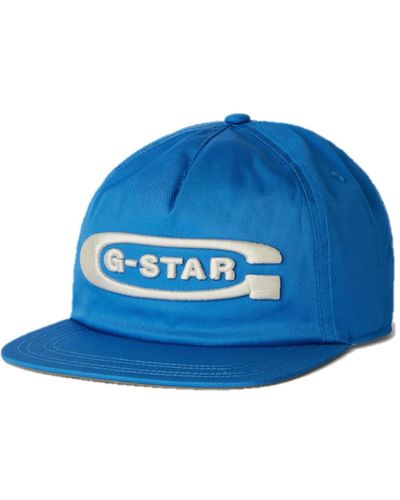 G-Star RAW Avernus Flat Brim Cap - Blauw