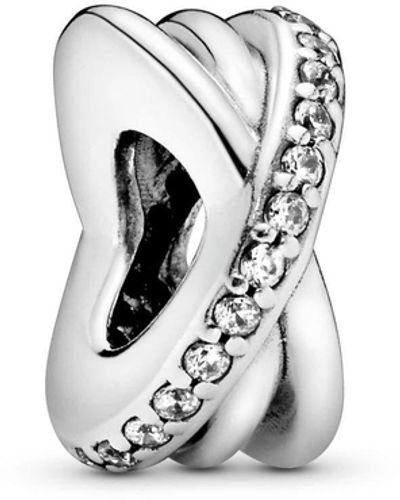 PANDORA 791994CZ Perlina Galaxy d'argento da donna - Bianco