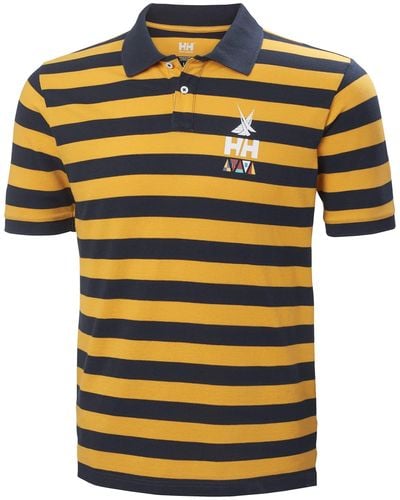 Helly Hansen Koster Polo Shirt - Yellow