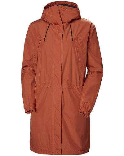 Helly Hansen W T2 Raincoat Rain Coat - Orange