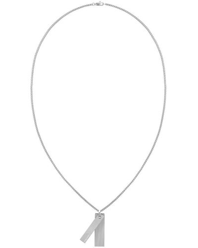 Calvin Klein Collar para Hombre Colección ARCHITECTURAL LINES de Acero inoxidable - 35000413 - Multicolor