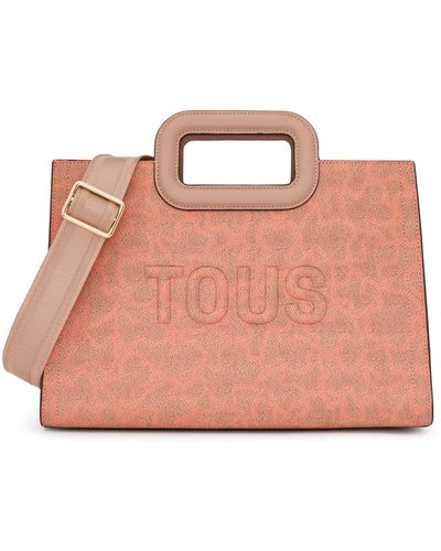Tous Shopping Medium Amaya Kaos Icon Orange-Multi | 395910200 - Pink