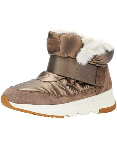 Geox Falena Abx Booties - Brown