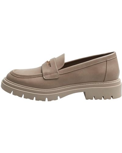 Esprit Chunky Penny Loafer - Marrone