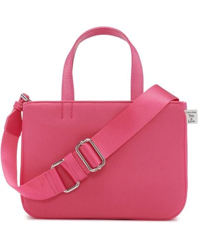 Calvin Klein Vrouwen Tessa Key Item Mini Bag Crossbody - Roze