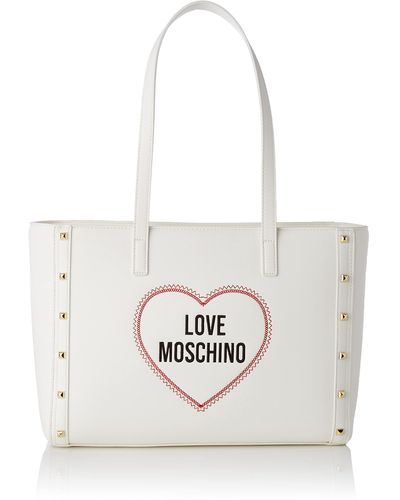 Love Moschino Borsa A Spalla - Bianco