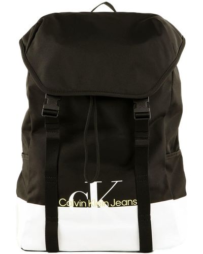 Calvin Klein Sport Essentials Flap Rucksack Tasche - Schwarz