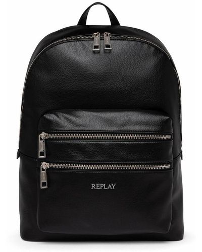 Replay Backpack Black - Schwarz