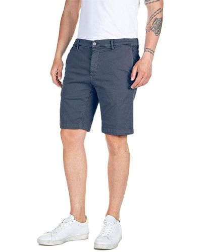 Replay Benni Denim Shorts - Blue