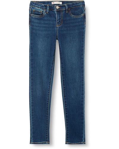 Levi's Lvg 710 super skinny jeans Niñas Azul
