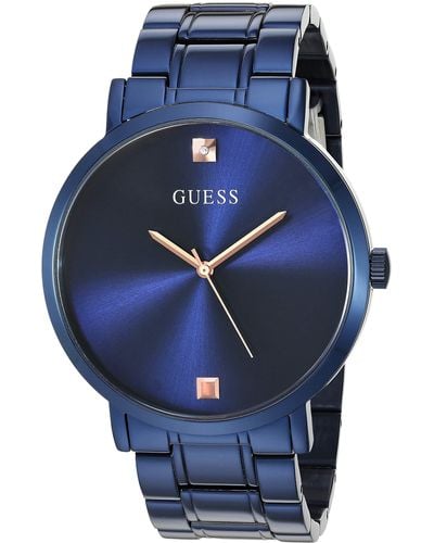 Guess U1315g4 Blue/rose Gold One Size
