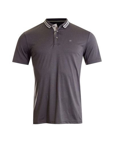 Calvin Klein Madison Polo Shirt - Grey