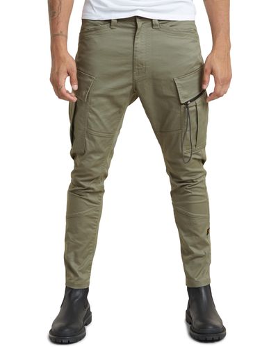 G-Star RAW Zip Pocket 3D Skinny Cargo Pants 2.0 Donna - Verde