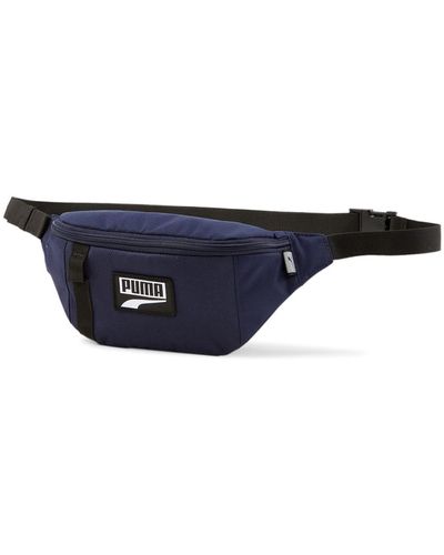 PUMA Bum Bag Deck Waist Bag Blue - Black