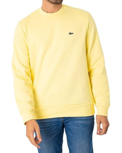Lacoste Sh9608 Sweatshirts - Gelb