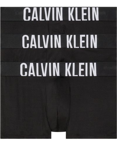 Calvin Klein Trunk 3pk 000nb3775a Trunk,black,l