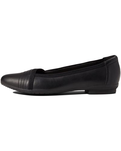 Clarks S Sara Erin Ballet Flat - Black