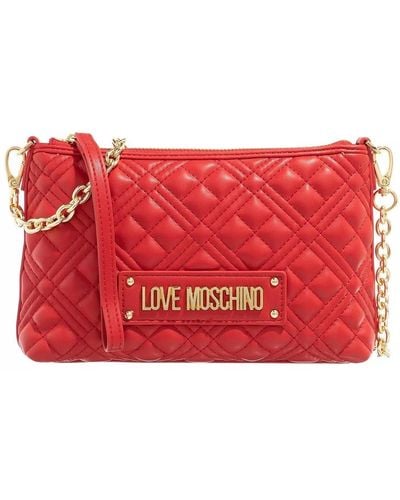 Love Moschino Borsa Quilted Pu Rosso