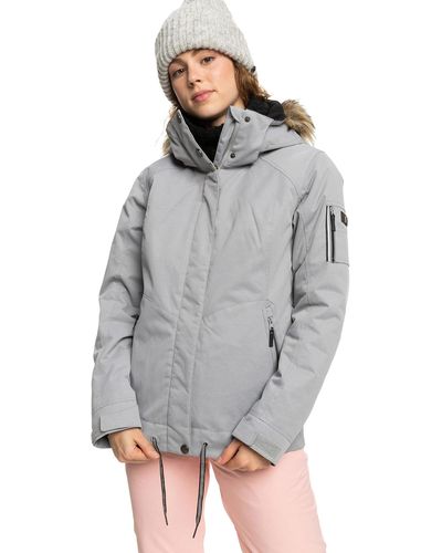 Roxy Insulated Snow Jacket for - Isolierte Schneejacke - Grau