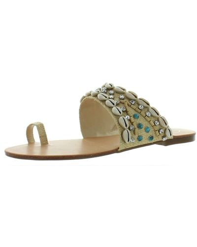 Jessica Simpson Abira Slide Sandal Flat - Natural