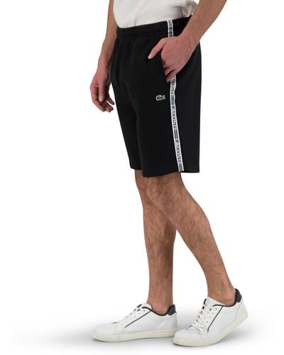 Lacoste Gh5074 Pantalones Cortos de Vestir - Negro