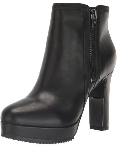DKNY Liana-platform Boot Fashion - Black