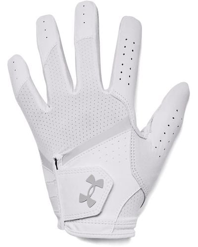 Under Armour Iso-chill Golf Glove - White