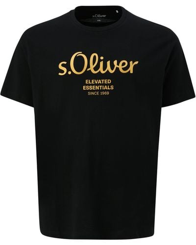 S.oliver Big Size 2152955 T-Shirt - Schwarz