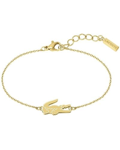 Lacoste Bracelet en Chaîne pour Collection CROCODILE - 2040047 - Noir