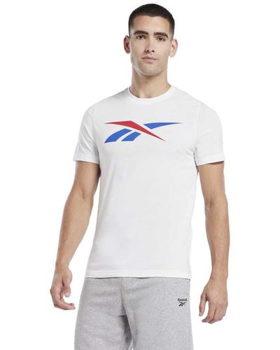 Reebok GS Vector tee Camiseta - Blanco