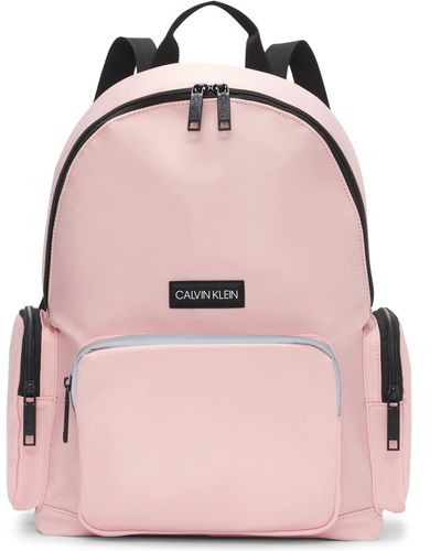Pink Calvin Klein Backpacks for Women | Lyst