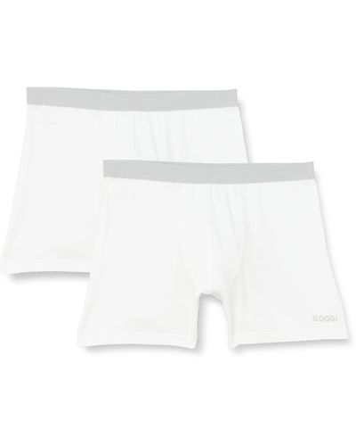 Sloggi Men Go Abc 2.0 Short 2p Underwear - White