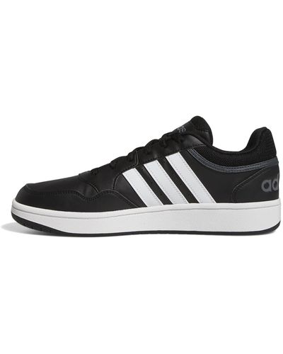adidas Chaussure Hoops 3.0 Low Classic Vintage - Noir