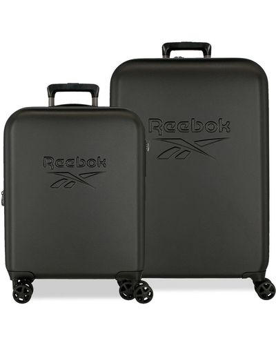 Reebok Franklin Suitcase Set - Black