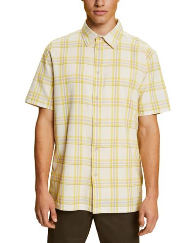 Esprit 063ee2f307 Shirt - Yellow