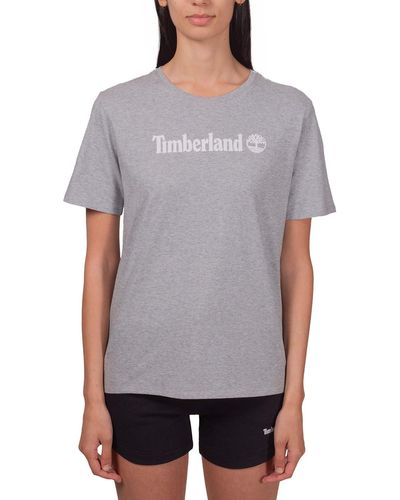 Timberland Northwood Tfo Short Sleeve Tee Black T-shirt - Grijs