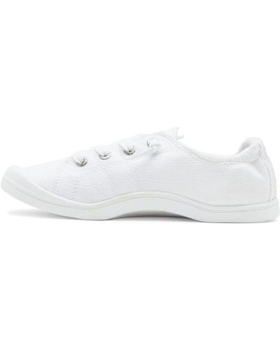 Roxy Bayshore Slip On Sneaker Shoe - White