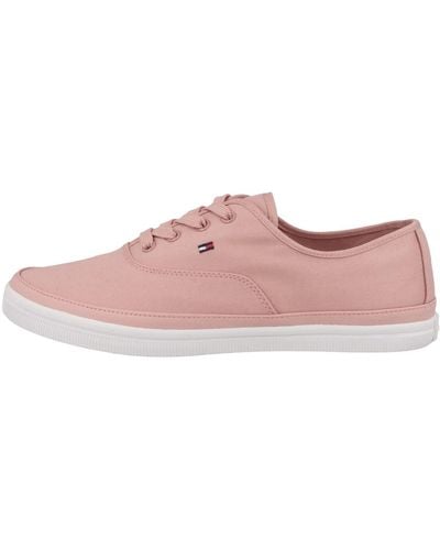 Tommy Hilfiger Vulcanized Sneaker Essential Kesha Lace Schuhe - Pink