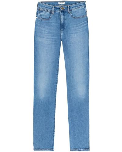 Wrangler Slim Jeans - Blau