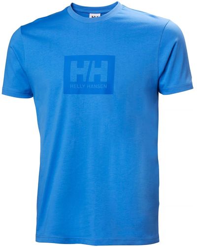 Helly Hansen Hh Box T-shirt - Blue