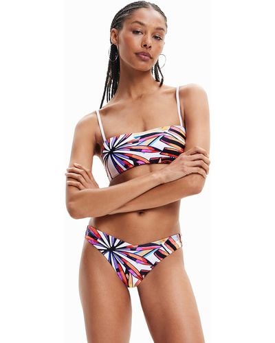 Desigual Swim_Playa 1000 Set Bikini - Bianco