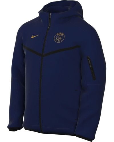 Nike Veste de survêtement PSG TECH FLEECE - Bleu