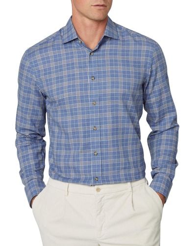 Hackett Hackett Hm309633 Long Sleeve Shirt 2xl - Blue