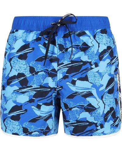 Reebok S Zoor Swim Shorts Blue/blue/navy M