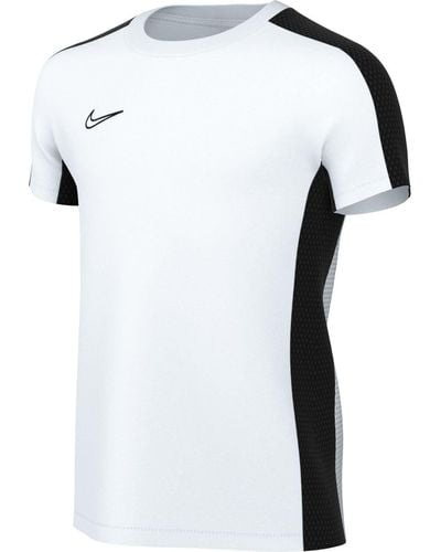 Nike Dx5482-100 K Nk Df Acd23 Top Ss Br T-shirt White/black/black Size Xl
