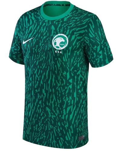 Nike 2022-2023 Saudi Arabia Away Shirt Green