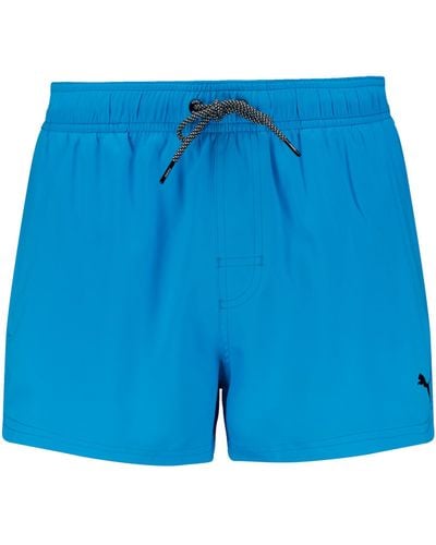 PUMA Swim Men Short Length Swim Shorts 1p - Blauw