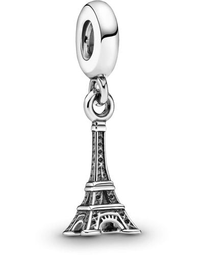 PANDORA Abalorio Colgante 791082 Mujer Plata Torre Eiffel - Metallic